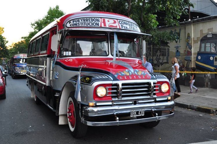 Bedford - Linea 12 - Año 1965 (Foto: Museo del Colectivo)