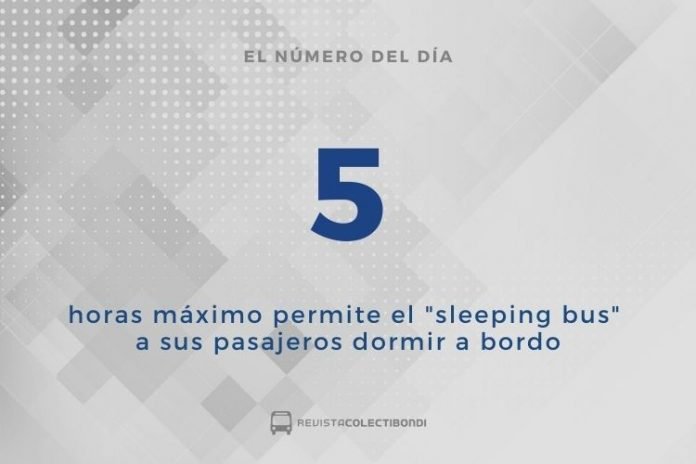 El Numero sleeping bus