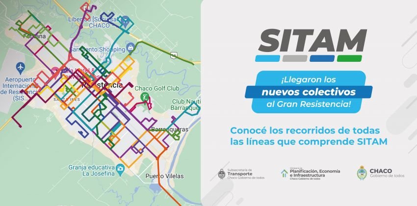 Chaco Conoc las nuevas L neas y recorridos de los colectivos de