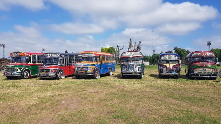Autoclásica 2024: Un viaje al pasado en Colectivos Antiguos