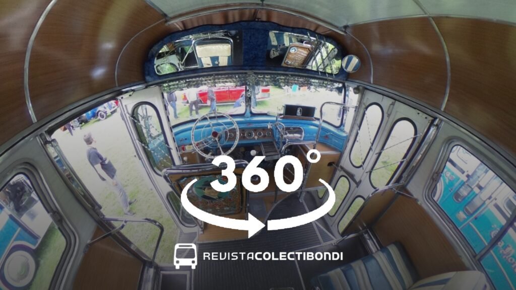 Autoclásica 2026: Subite y recorré los colectivos antiguos en 360°